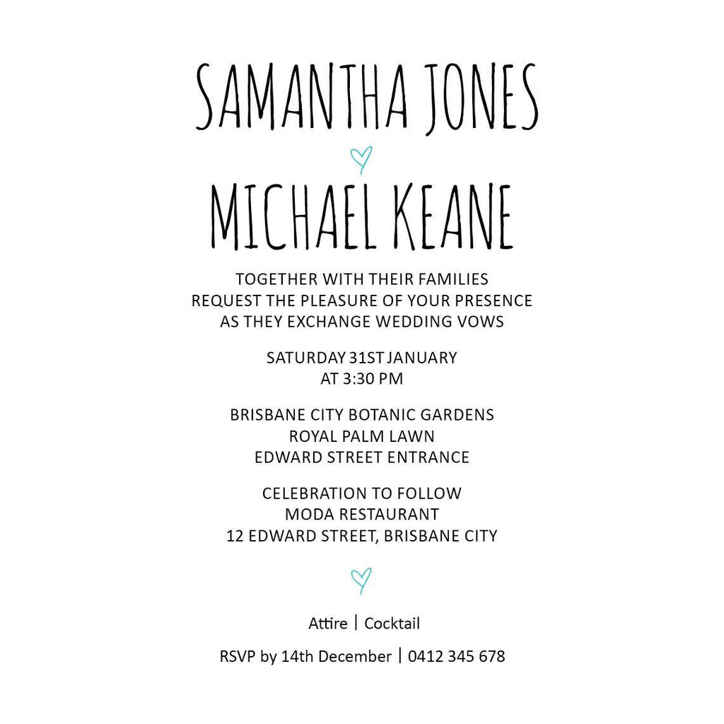 Affordable Bespoke Wedding Invites / Printed or Digital / Worldwide ...